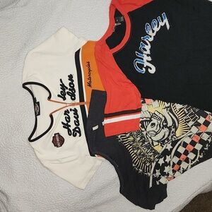 Three Harley Davidson Tees- Womens Size XL
